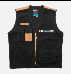 KAVU Vestes*Veste Fleece All Nighter Black