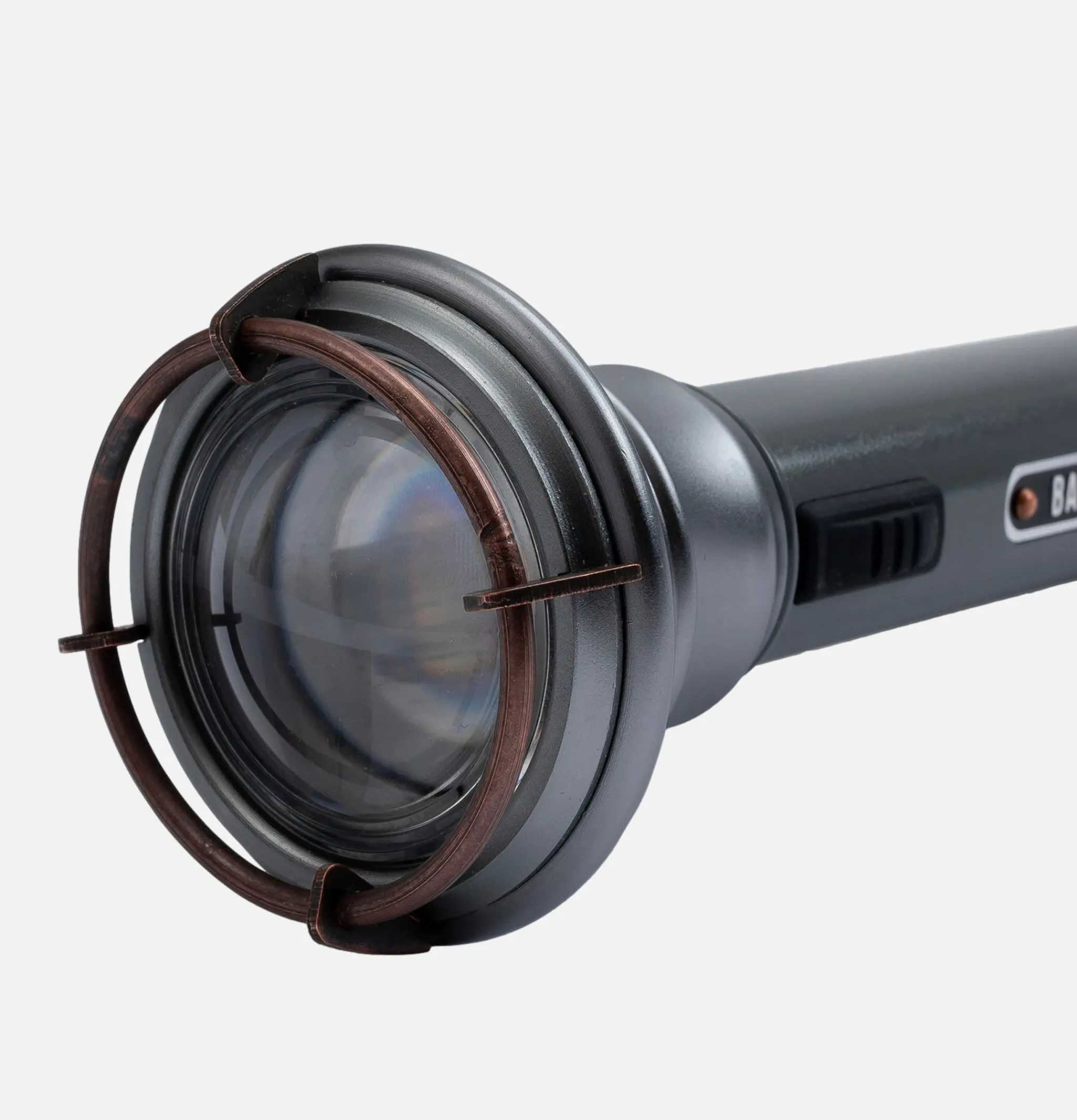 BAREBONES Outdoor*Vintage Flashlignt Gun Metal