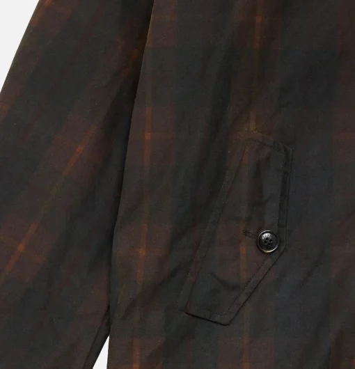 BARACUTA Vestes*Wax Pattern G4 Brown Check