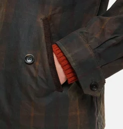 BARACUTA Vestes*Wax Pattern G4 Brown Check