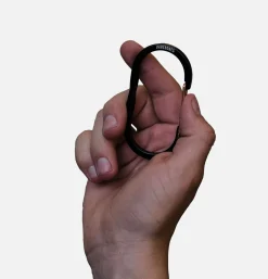 BAREBONES Accessoires|Outdoor*Wiregate Carabiner Black